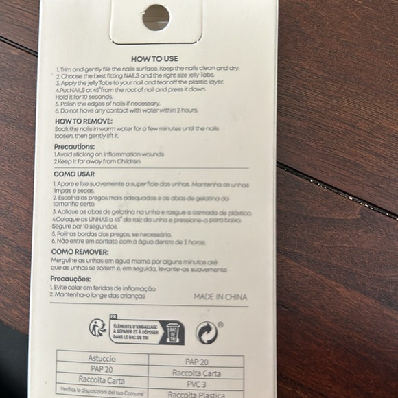 24 Long Blue French Press On Blue Nails Rhinestones Nude Glitter Sequin Kit new - Picture 8 of 8